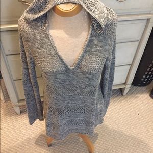 Roxy grey hooded  sweater